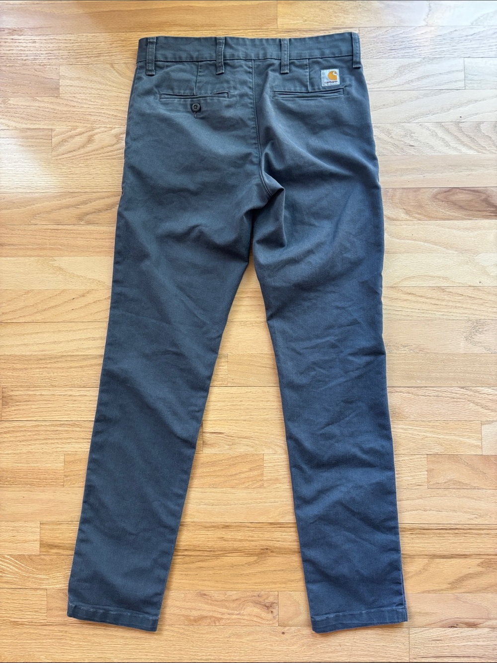 Carhartt WIP Work In Progress Sid Pant Men’s Size 30x32 Slim-Cut Chino Gray